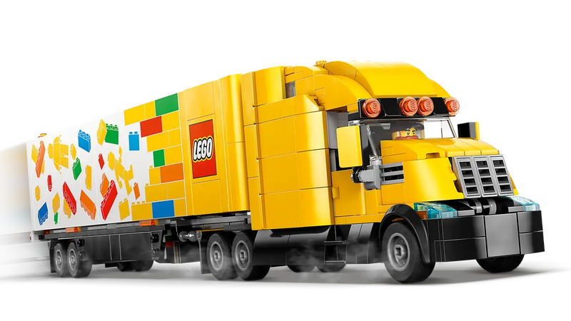 Load image into Gallery viewer, LEGO City Yellow Delivery Truck