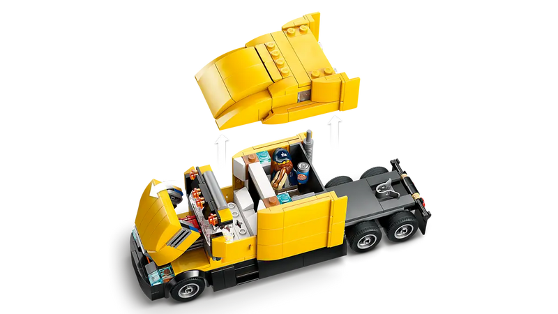 Load image into Gallery viewer, LEGO City Yellow Delivery Truck