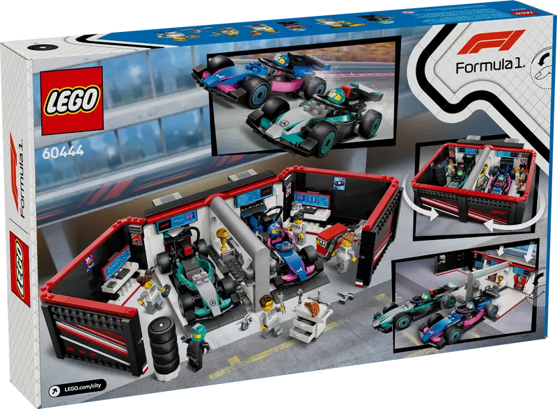 Load image into Gallery viewer, Lego City F1® Garage & Mercedes-AMG & Alpine Cars