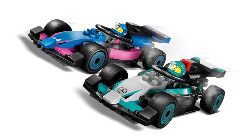 Load image into Gallery viewer, Lego City F1® Garage & Mercedes-AMG & Alpine Cars