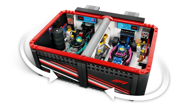 Load image into Gallery viewer, Lego City F1® Garage & Mercedes-AMG & Alpine Cars