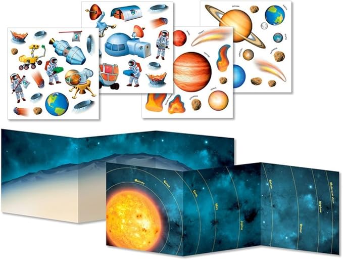 Load image into Gallery viewer, Space Adventure Reusable Sticker Tote