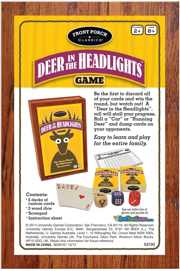 Load image into Gallery viewer, Deer In The Headlights The Card & Dice Game