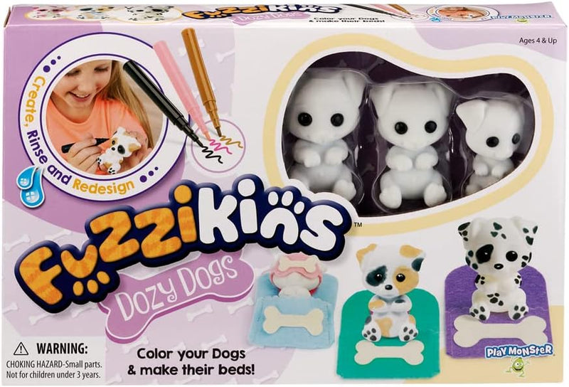 Load image into Gallery viewer, Dozy Dogs — Fuzzy Coloring Arts & Crafts and Toy