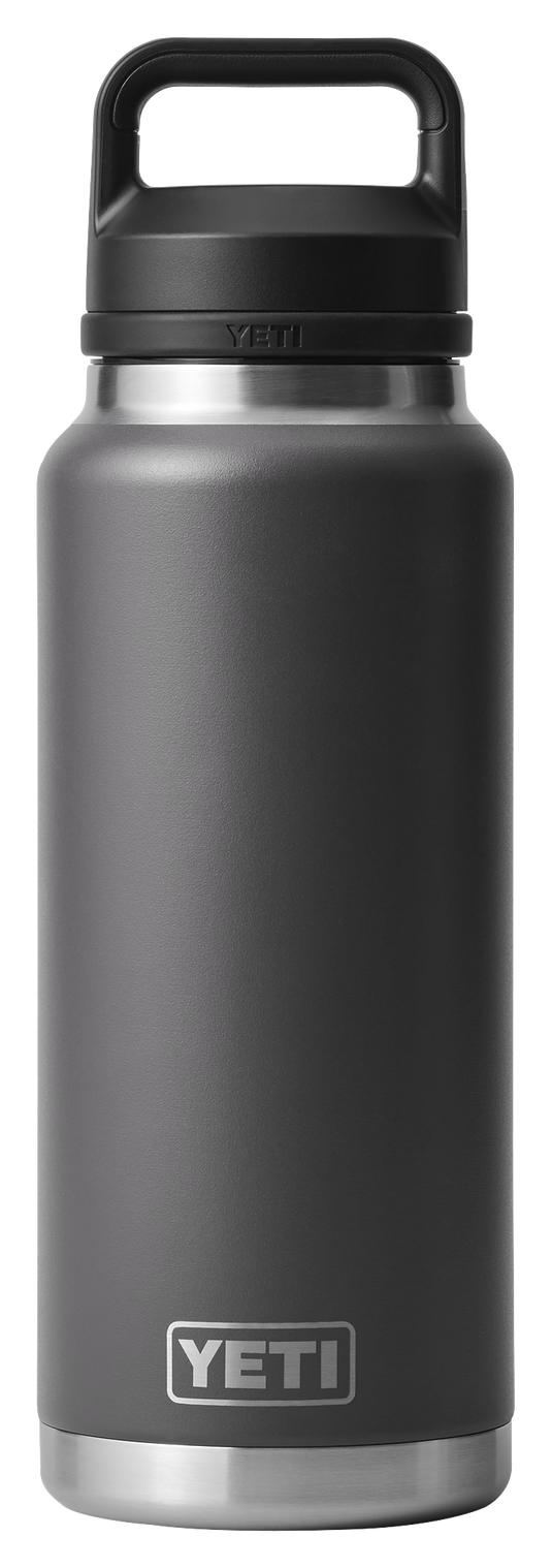 Yeti Rambler 36oz Water Bottle with Chug Cap Charcoal