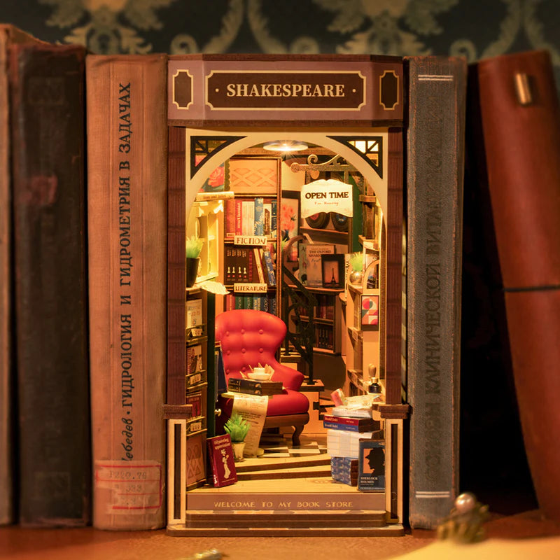 Load image into Gallery viewer, Rolife Bookstore DIY Book Nook Shelf Insert Kit