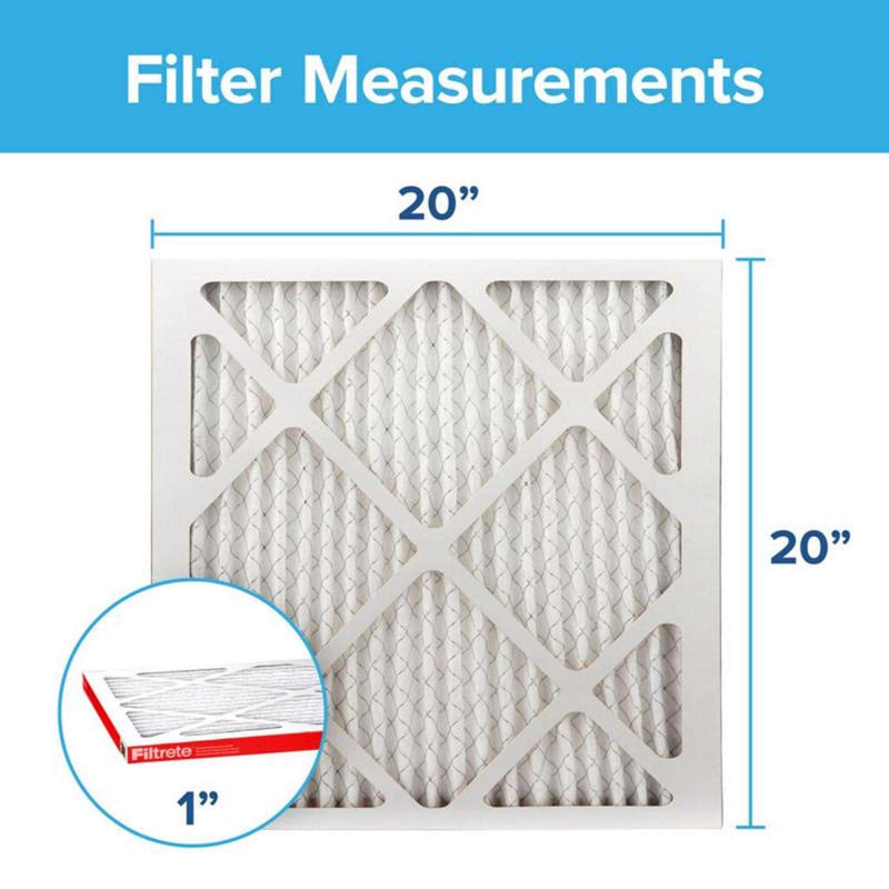 Load image into Gallery viewer, Filtrete Allergen Defense 20 in. W X 20 in. H X 1 in. D 11 MERV Pleated Air Filter 1 pk