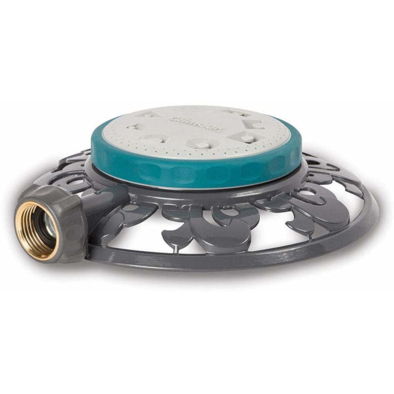 Load image into Gallery viewer, Gilmour Metal Ring Base 8-Pattern Turret Sprinkler 1225 sq ft 1 pk