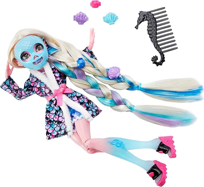 Load image into Gallery viewer, Monster High Doll, Lagoona Blue Spa Day Set