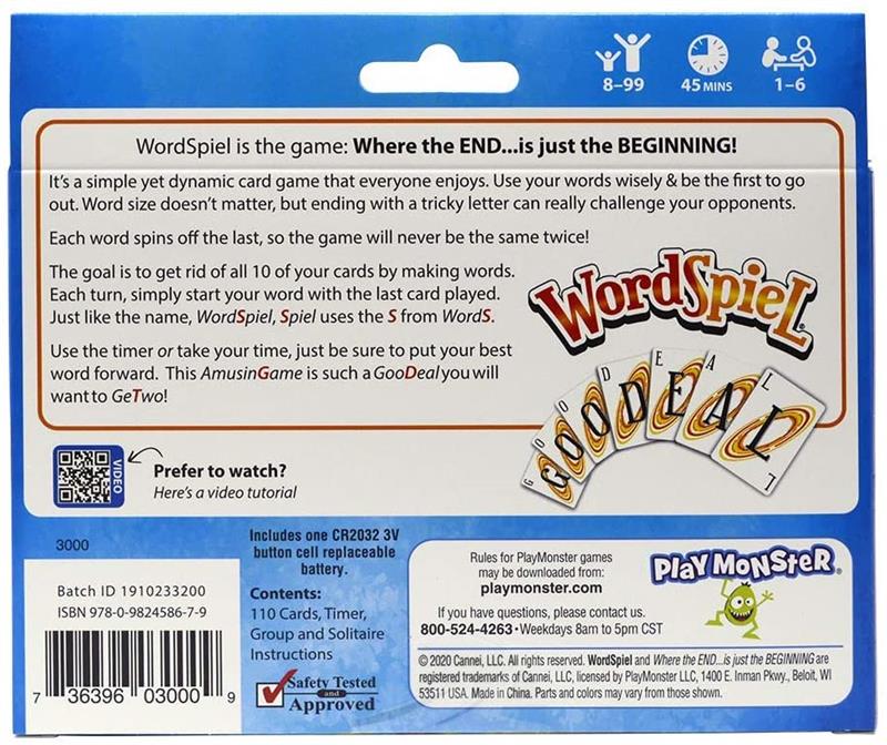 Load image into Gallery viewer, Wordspiel: Where the End is just the Beginning