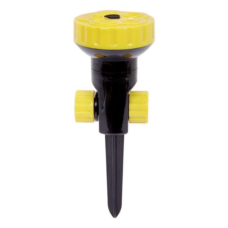 Load image into Gallery viewer, Ace Plastic Spike Base 5-Pattern Turret Sprinkler 314 sq ft 1 pk