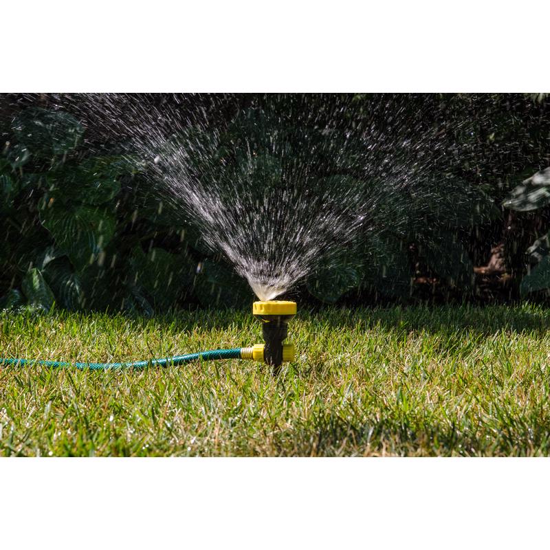 Load image into Gallery viewer, Ace Plastic Spike Base 5-Pattern Turret Sprinkler 314 sq ft 1 pk