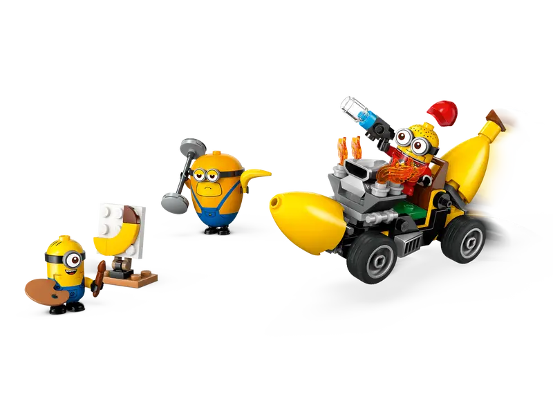 Load image into Gallery viewer, LEGO Minions and Banana Car