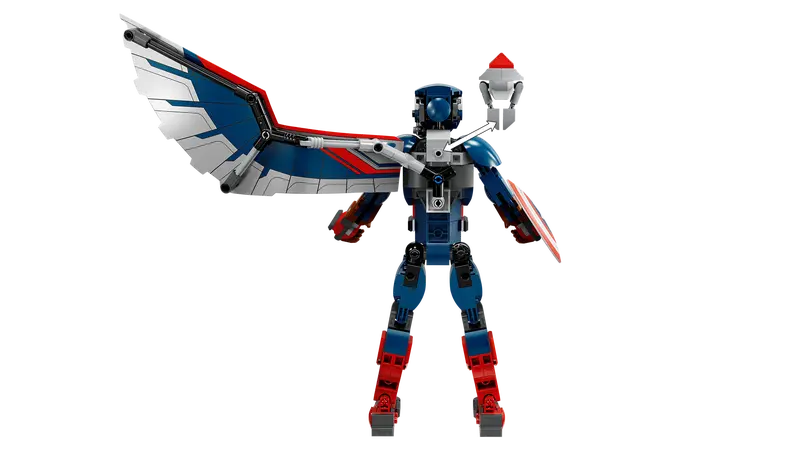 Load image into Gallery viewer, LEGO Marvel New Captain America Construction Figure