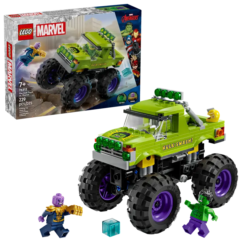 Load image into Gallery viewer, LEGO Marvel The Hulk Truck vs. Thanos