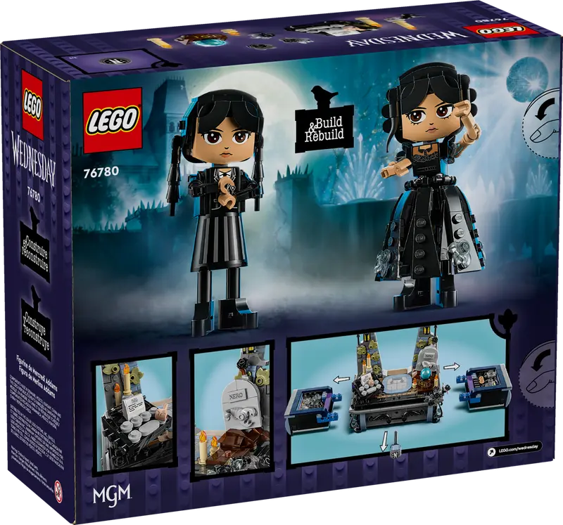 Load image into Gallery viewer, LEGO Wednesday Addams Figure