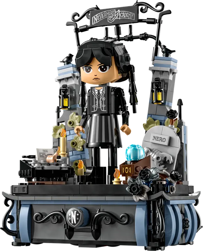 Load image into Gallery viewer, LEGO Wednesday Addams Figure