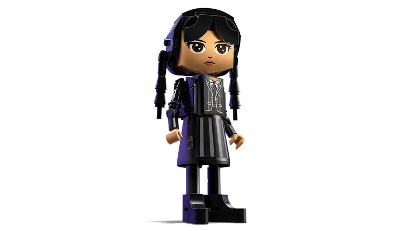 Load image into Gallery viewer, LEGO Wednesday Addams Figure