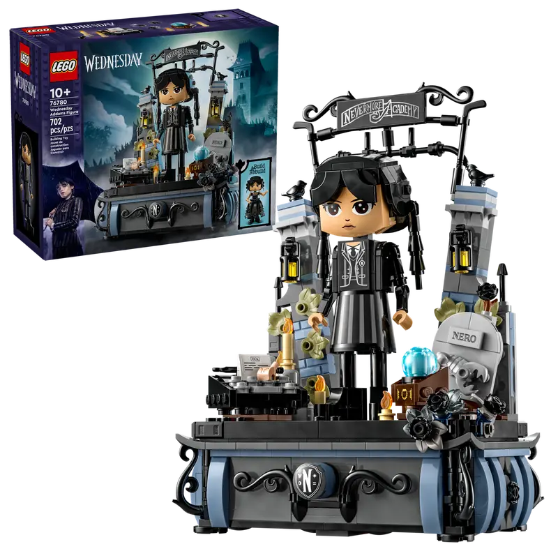 Load image into Gallery viewer, LEGO Wednesday Addams Figure