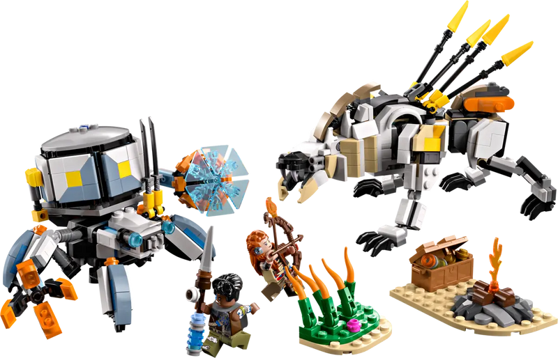Load image into Gallery viewer, LEGO Horizon Adventures Aloy & Varl vs. Shell-Walker & Sawtooth