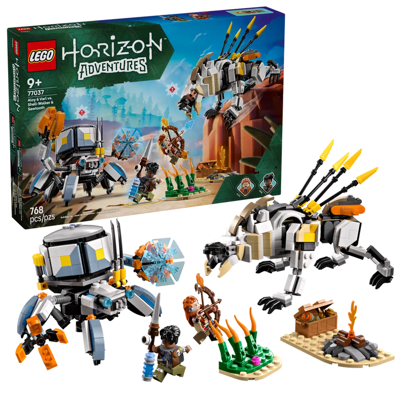 Load image into Gallery viewer, LEGO Horizon Adventures Aloy & Varl vs. Shell-Walker & Sawtooth