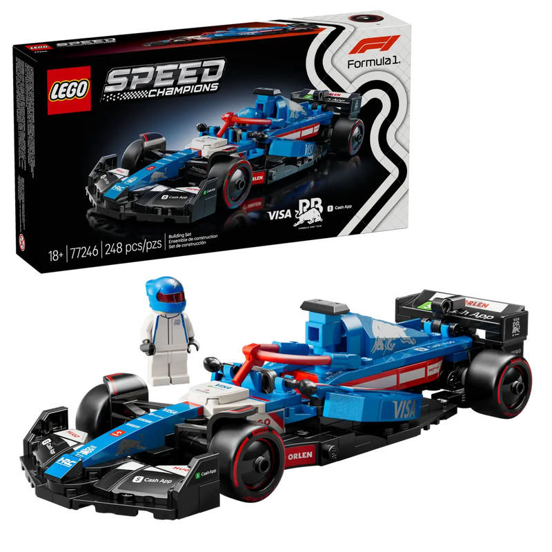 Load image into Gallery viewer, LEGO Speed Visa Cash App RB VCARB 01 F1® Race Car
