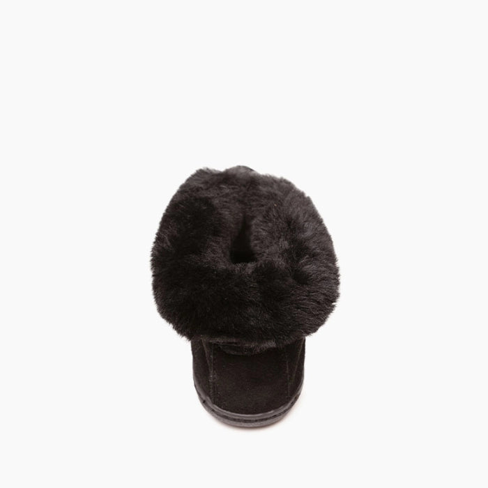Load image into Gallery viewer, Minnetonka Women's Sheepskin Ankle Boot 5-11 Black