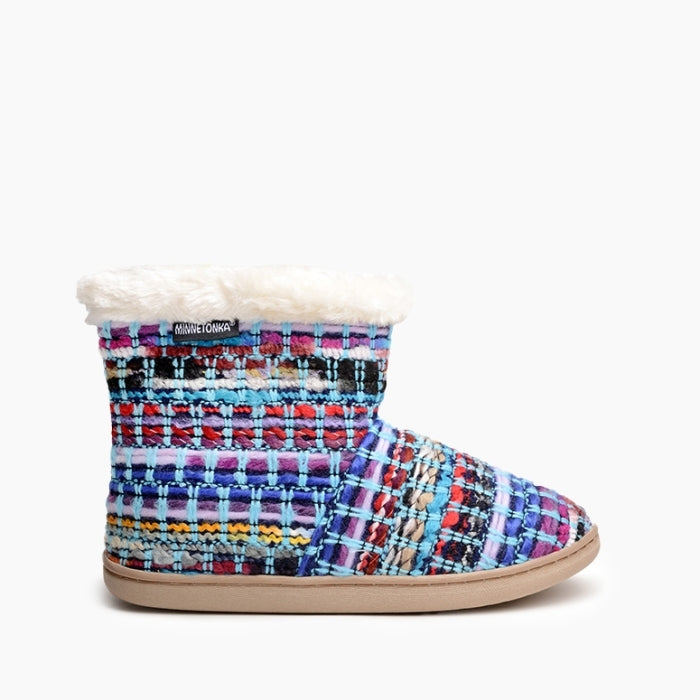 Load image into Gallery viewer, Minnetonka Women's 6-10 Betty Bootie Turquoise Multi