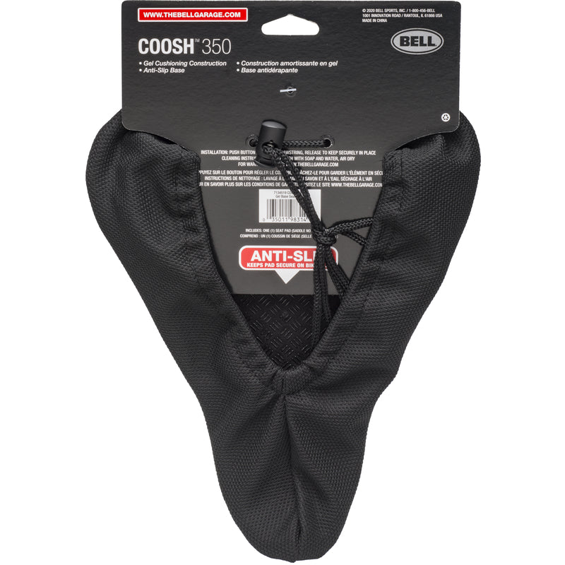 Load image into Gallery viewer, Bell Sports Coosh 350 Nylon Gel Base Bicycle Seat Pad Black