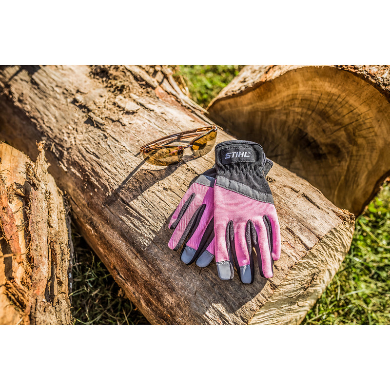 Load image into Gallery viewer, STIHL Cotton Candy S Spandex Black/Pink Gloves