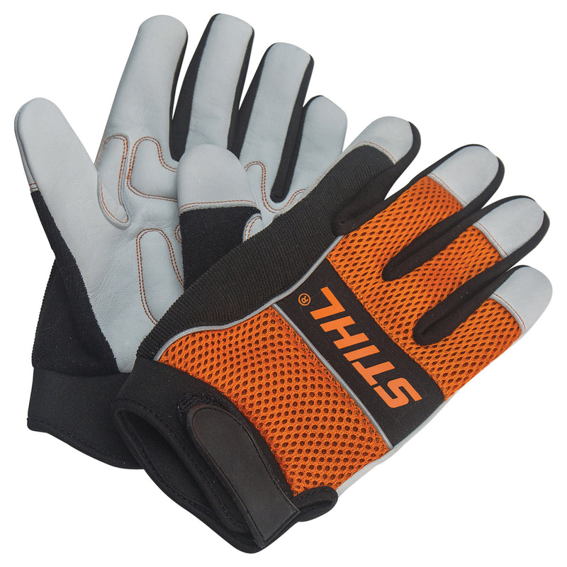 Load image into Gallery viewer, STIHL Meshback Gloves Orange/White XL 1 Pair