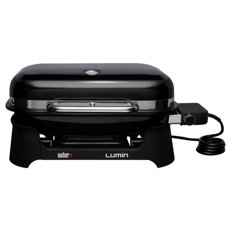 Load image into Gallery viewer, Weber Lumin Electric Grill Black