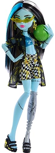 Load image into Gallery viewer, Monster High Scare-Adise Island Frankie Stein Fashion Doll With Swimsuit & Accessories