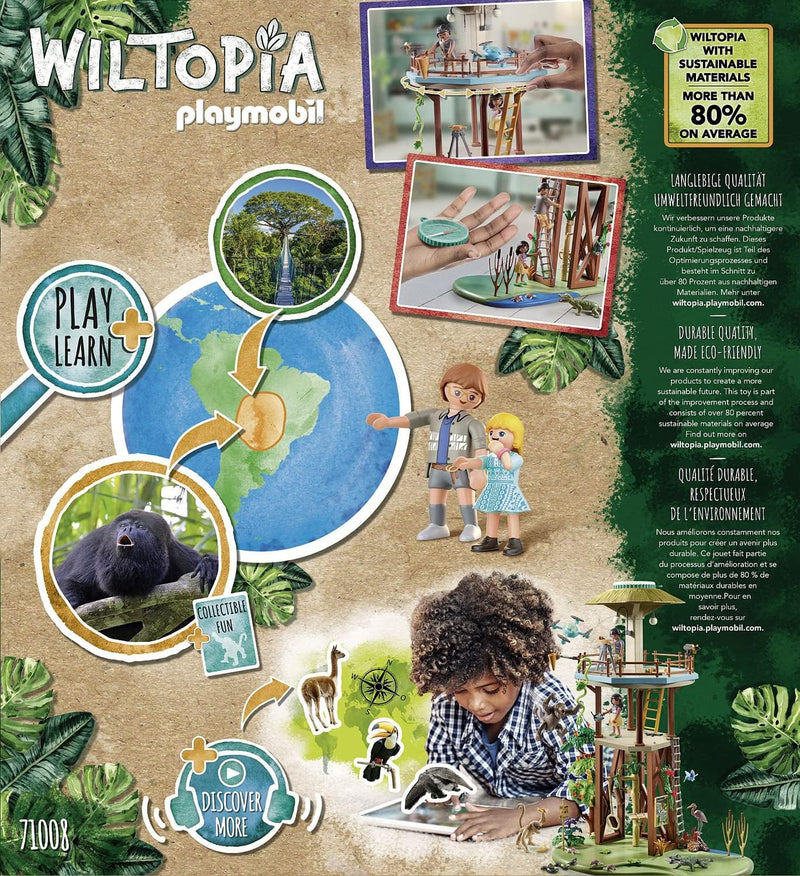 Load image into Gallery viewer, Playmobil Wiltopia Research Tower with Compass