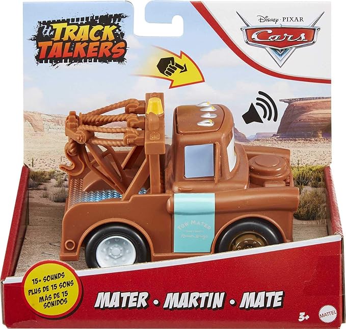 Load image into Gallery viewer, Disney And Pixar Cars Track Talkers Mater Talking Toy Truck, 5.5 inch Collectible