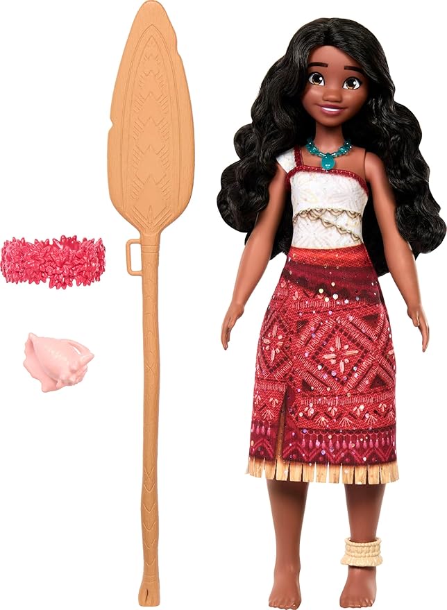 Load image into Gallery viewer, Disney Moana 2 Singing Adventure Moana Doll & Accessories