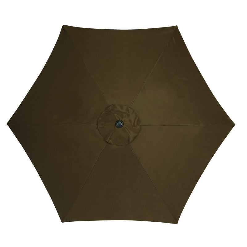 living accents 9 ft tiltable brown market patio umbrella Treasure Garden 9' Auto Tilt with Sunbrella Fabric Bronze / Henna It offers tilt positions that allow you to simply turn the crank to obtain the desired tilt Living Accents Solar LED 9