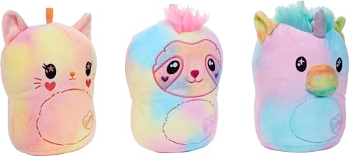 Load image into Gallery viewer, Barbie Tie-Dye Reveal Plush Toy, 7-Inch Stuffed Animal With Diy Washable Fabric Craft