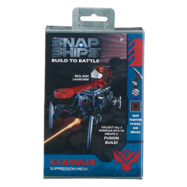 Load image into Gallery viewer, Snap Ships - K-Crawler Suppression Mech