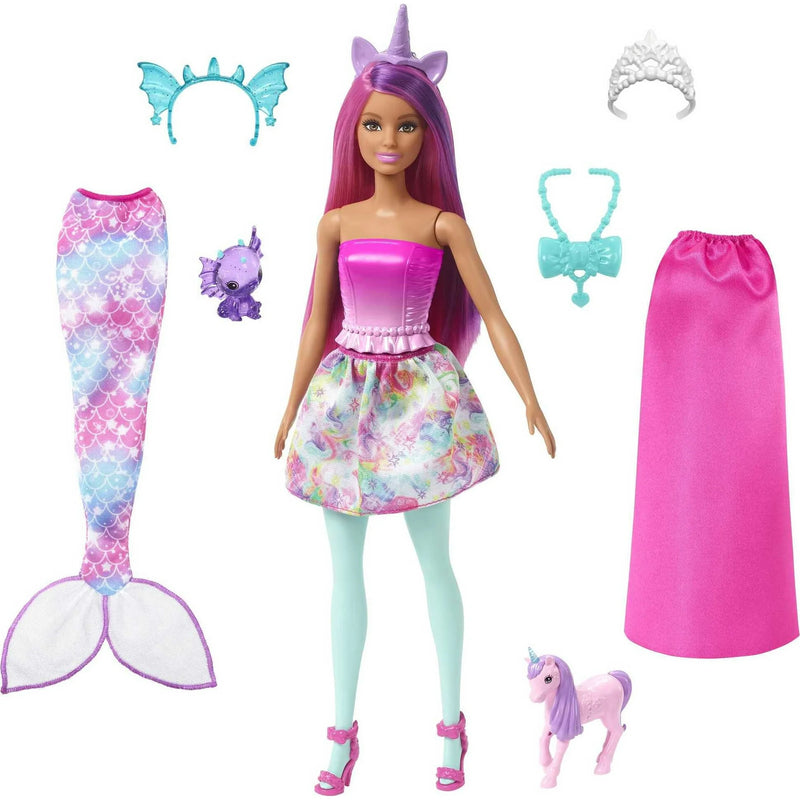 Load image into Gallery viewer, Barbie Dreamtopia Doll And Fantasy Pets