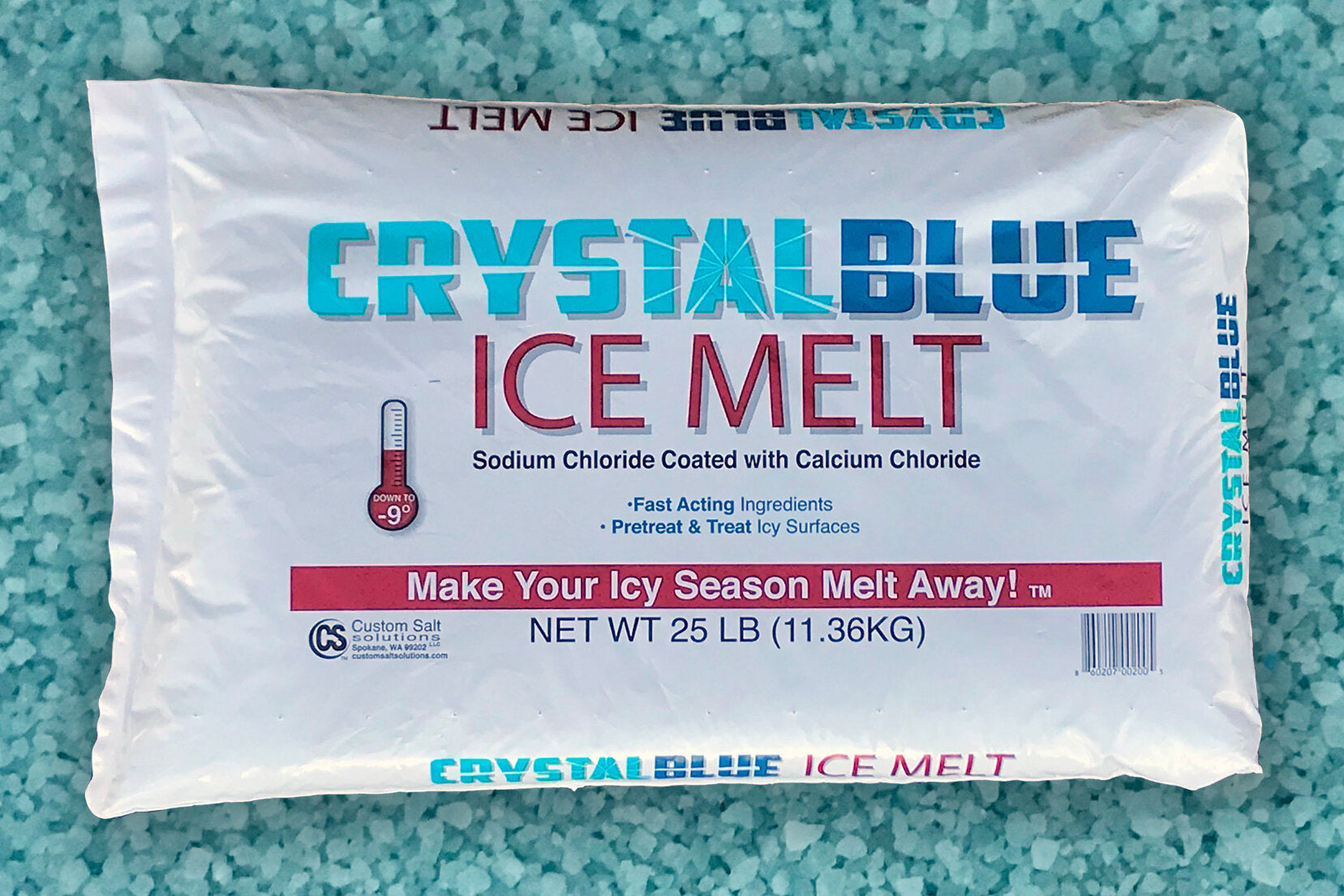 Crystal Blue Ice Melt 25lb – The General Store Spokane