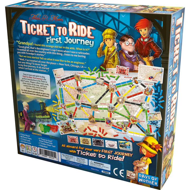 Load image into Gallery viewer, Ticket to Ride: First Journey