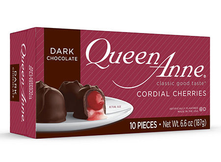 Load image into Gallery viewer, Queen Anne Dark Chocolate Cordial Cherries 6.6 oz
