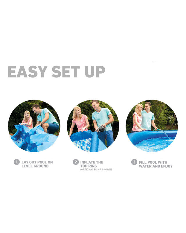 Load image into Gallery viewer, Intex Easy Set® 15' x 33" Inflatable Pool w/ Filter Pump