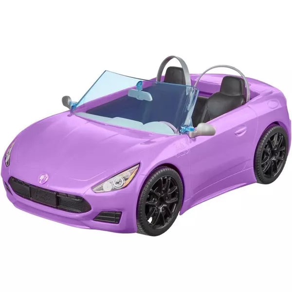 Load image into Gallery viewer, Barbie Blonde Doll and Convertible Purple Vehicle