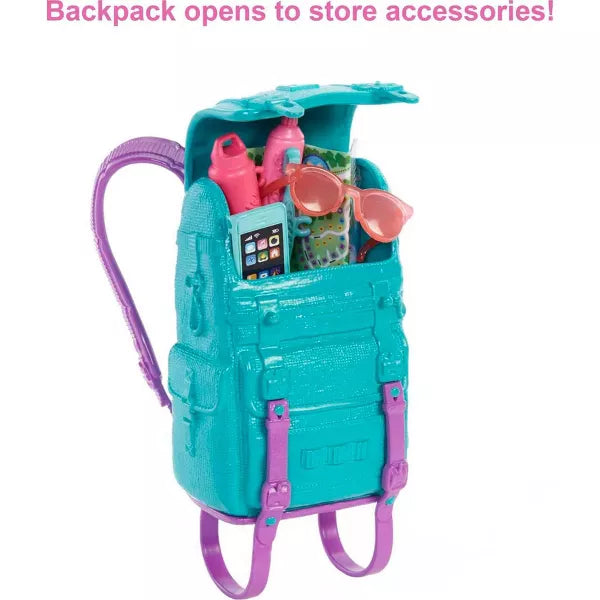 Load image into Gallery viewer, Barbie Doll And Accessories, It Takes Two “Malibu” Camping Doll And 10+ Pieces