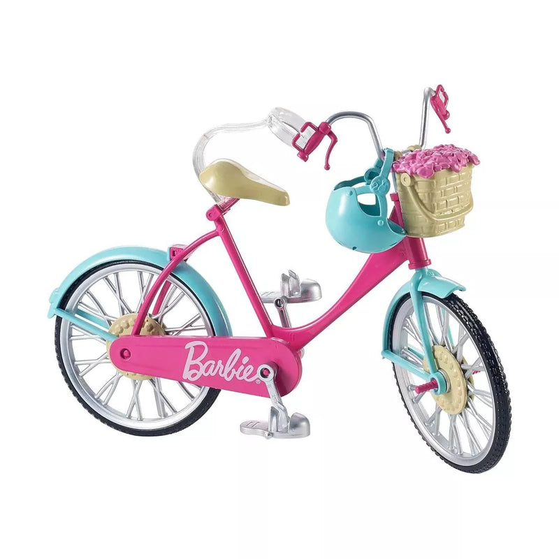 Load image into Gallery viewer, Barbie Bicycle with Basket of Flowers