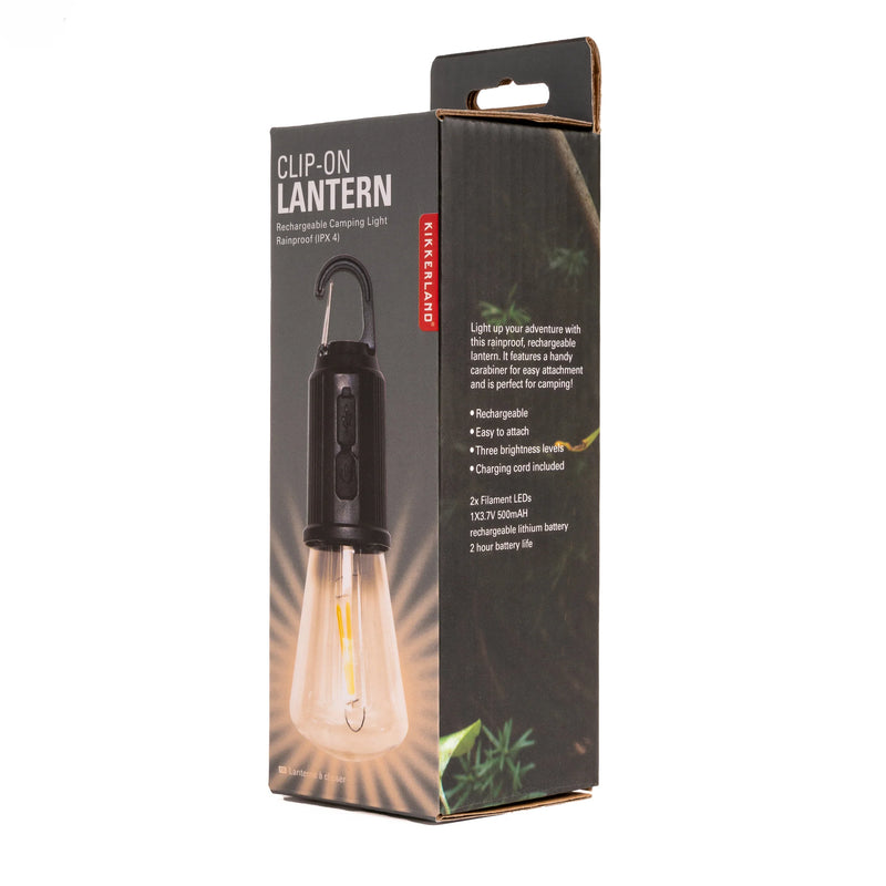 Load image into Gallery viewer, Kikkerland Cip-On Lantern