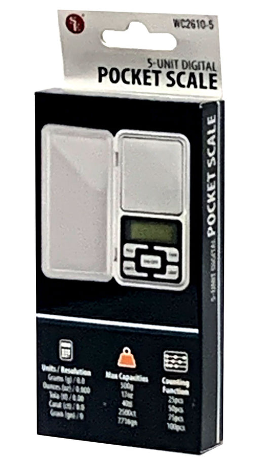 Pocket Electronic Scale, Capacity: 500grams x 0.01grams, Requires 2AAA Batteries (Batteries not included)
