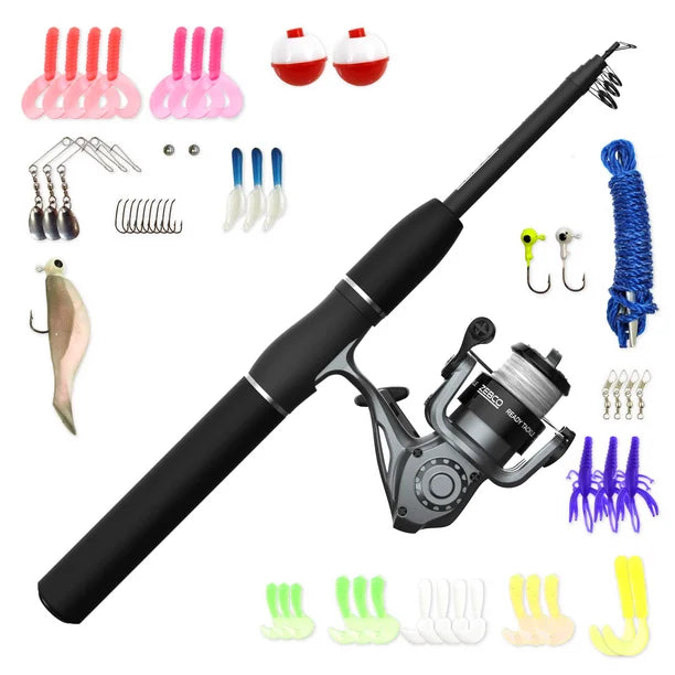 Zebco Ready Tackle Spinning Reel and Telescopic Fishing Rod Combo, Ext The General Store Spokane Zebco Ready Tackle Spinning Reel and Telescopic Fishing Rod Combo, Ext The General Store Spokane